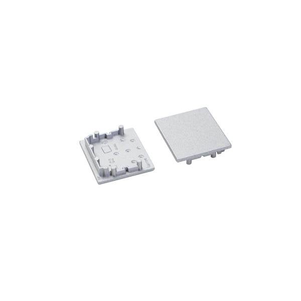 Brumberg Leuchten - Mechanisches Zubehör/Ersatzteile für Leuchten Endkappen-Set 53024260 (VE2) silber