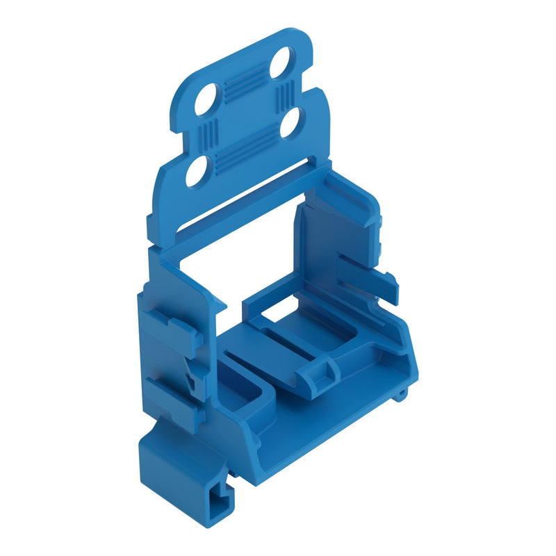 WAGO - Zubehör/Ersatzteile für Klemmen Befestigungsadapter 221-549/000-006 4qmm, blau − 10 Stück