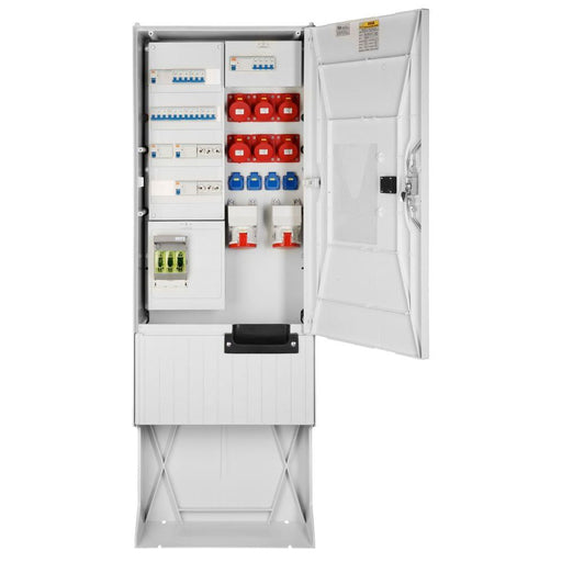 GSAB Elektrotechnik - Anschlussschrank Festplatzverteiler +Sockel 58S17FP2633323164S HxBxT:1710x585x280