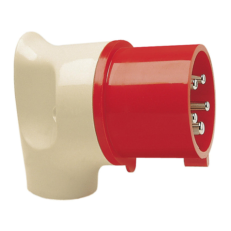 Walther Werke - CEE-Stecker (IEC 60309) MONDO Winkelstecker 16A 216306PW 3P 230V 6h IP44