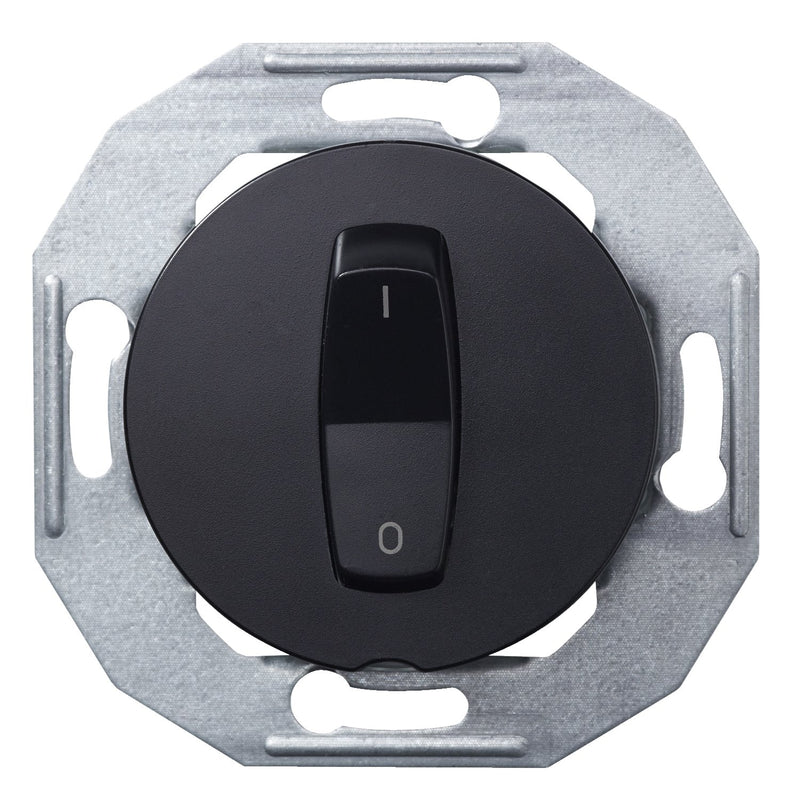 Elso - Installationsschalter Ausschalter 2-polig WDE011206 Renova m.ZP sw