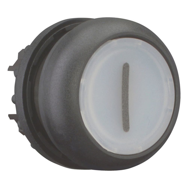 Eaton - Frontelement für Drucktaster Leuchtdrucktaste M22S-DRL-W-X1 flach,weiss,beschr