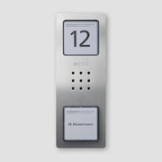 Siedle&Söhne - Türstation für Türkommunikation Audio-Türstation CA 812-1 E Edelstahl gebürstet