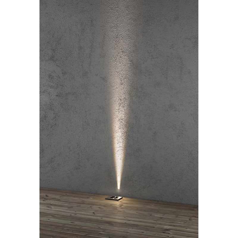 Gnosjö Konstsmide AL - Bodeneinbauleuchte LED-Bodeneinbaustrahler 7960-310 grau, edelstahl