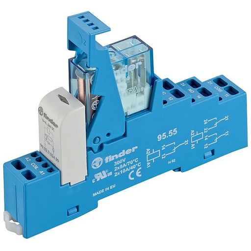 Finder - Schaltrelais Koppelrelais 48.72.7.048.0050 2W, 8A − 10 Stück by Finder
