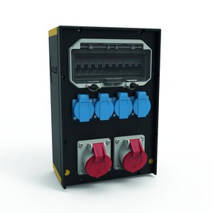 Bals Elektrotech - CEE-Steckdosen-Kombination (IEC 60309) CEE-Steckdosen-Kombination 5401895