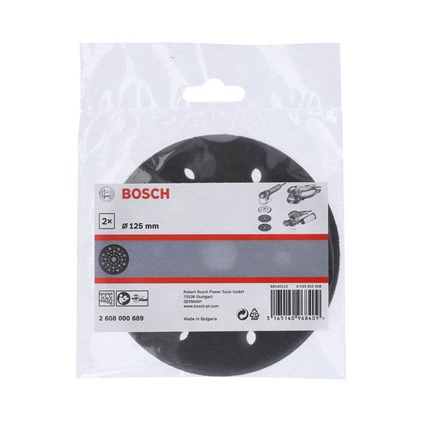 Bosch - Stützteller für Schleifwerkzeug Schleiftellerschoner, 125 2608000689 mm für