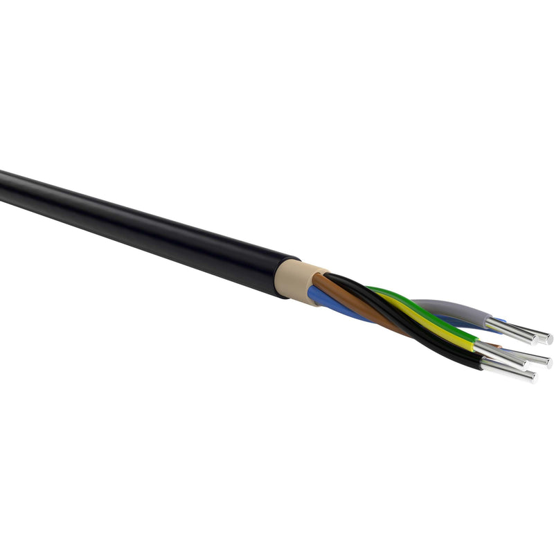Energiekabel >= 1 kV, für feste Verlegung NAYY-J 5x16 RE Eca S NAYY-J 5x16 RE Eca Alu-Erdkabel