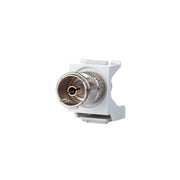 Metz Connect - Koax-Kupplung KOAX modul IEC-Buchse 130898-0203KI F- Buchse, Keystone − 10 Stück