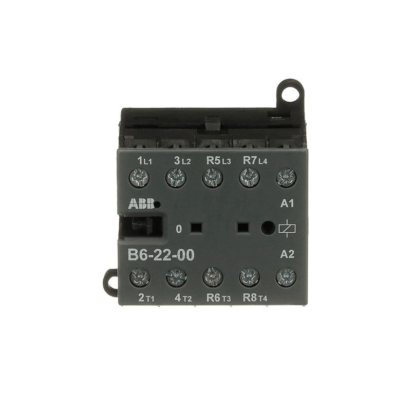 ABB Stotz S&J - Leistungsschütz zum Schalten von Wechselstrom Kleinschütz B6-22-00-01 24V 40-450Hz