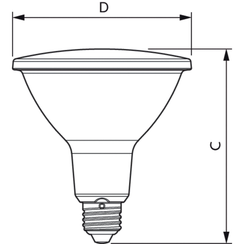 Philips Lighting - LED - Lampe/Multi - LED LED - Reflektorlampe PAR38 CorLEDspot #44342600 927, 25Gr.