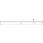 DEHN - Zubehör/Ersatzteile für Erdung und Blitzschutz Anschlussfahne NIRO (V4A) AF 10 V4A 3000 Rd 10mm L3,0m