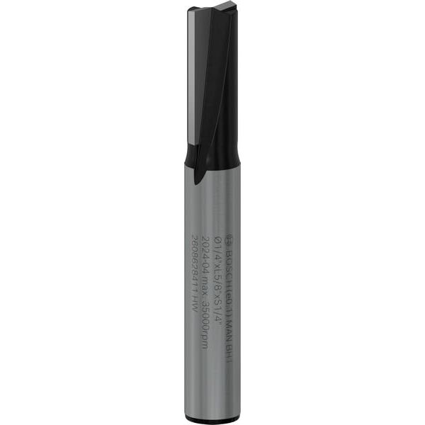 Bosch - Fräser PRO Nutfräser, 2608628411 zweischneidig 1/4