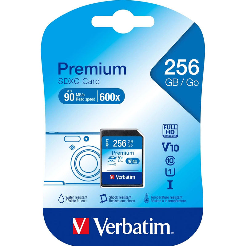 Verbatim - Speichermedium digital SDXC-Card 256GB 44026 Premium,Class10,U1