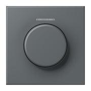 Jung - Abdeckung/Bedienelement für Installationsschalterprogramme Abdeckung mit Lichtleiter LC 1940 KO5 202 gris fonce 31