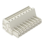 WAGO - Ein- und mehrpolige Klemmenleiste 1-Leiter-Federleiste 831-3109 CAGECLAMP,10mm²,lgr − 12 Stück