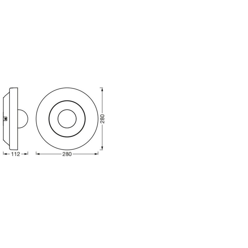 Ledvance - Decken-/Wandleuchte LED-Leuchte m.Kamera SMART #4058075763500 WIFI  − 1 Stück