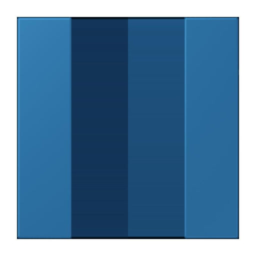 Jung - Abdeckung/Bedienelement für Installationsschalterprogramme Tastensatz 1fach LC 501 TSA 211 bleu ceruleen 31