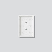 Siedle&Söhne - Montageelement für Türstation Gehäuse-Aufputz GA 612-3/2-01 W Weiß