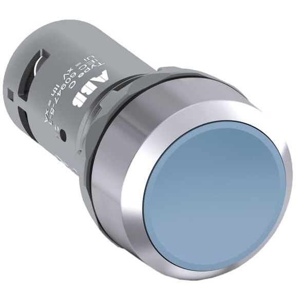 ABB Stotz S&J - Drucktaster, Komplettgerät Drucktaster CP2-30L-20 blau, 2 Schließer