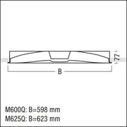 Zumtobel Group - Decken-/Wandleuchte LED-Einbauleuchte M625 MLinf EL #42186623 2700-6500K