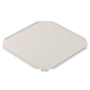 OBO Bettermann - Deckel Kreuzstück für Kabeltragsystem Deckel für Kreuzung RKD 300 A4 B300mm Edelstahl, A4