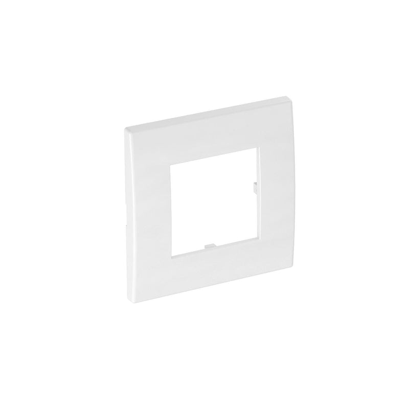 OBO Bettermann - Abdeckrahmen AR45-F1 RW 1fach 84x84mm rws − 1 Stück