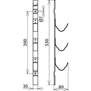DEHN - Zubehör/Ersatzteile für Sicherheitsgeräte Haltevorrichtung HV 3HH ET f. 3 HH-Sicherungen