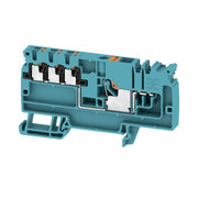 Weidmüller - Durchgangs-Reihenklemme Verteiler-Reihenklemme 2522830000 6qmm / 1,5qmm − 20 Stück
