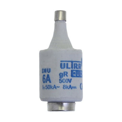 Eaton - D-Sicherungseinsatz Sicherungseinsatz Nieders. SICHERUNG-#6D27R 6A AC 500V 50kA − 25 Stück