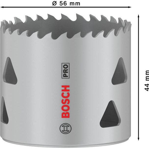 Bosch - Lochsäge PRO Multi Material 2608901516 Lochsäge 56 mm mit