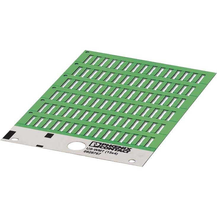 Phoenix Contact - Kabelmarkierungssystem Kabelmarker US-WMT (15X4) GN − 10 Stück