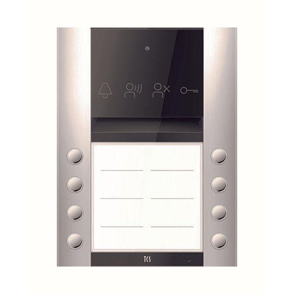 TCS Tür Control - Türstation für Türkommunikation Audio Außenstation ASA110208-0010 8 Klingelta. (R/L)
