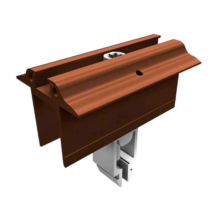 SL Rack - Photovoltaik-Montagesystem Mittelklem.Vario o. Erdung 97151-01 Farbe nach Wunsch
