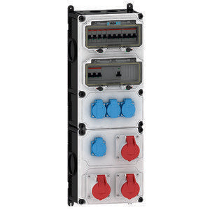 Bals Elektrotech - CEE-Steckdosen-Kombination (IEC 60309) Steckdosen-Kombination 89127 Größe XXL