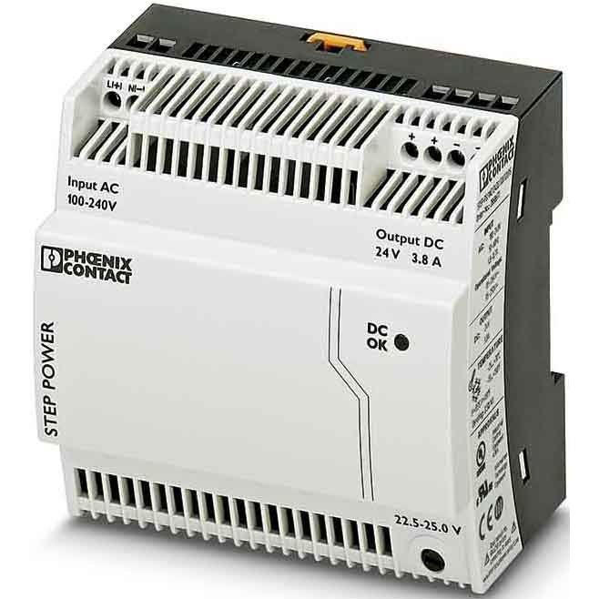 Phoenix Contact - Gleichstromversorgung Stromversorgung STEPPS1AC24 #2868677 24 V DC/3,8 A