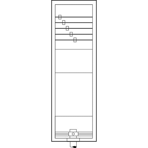 ABN - Anschlussschrank Anschlußgehäuse GAG166N BH 6 SAS5x250A