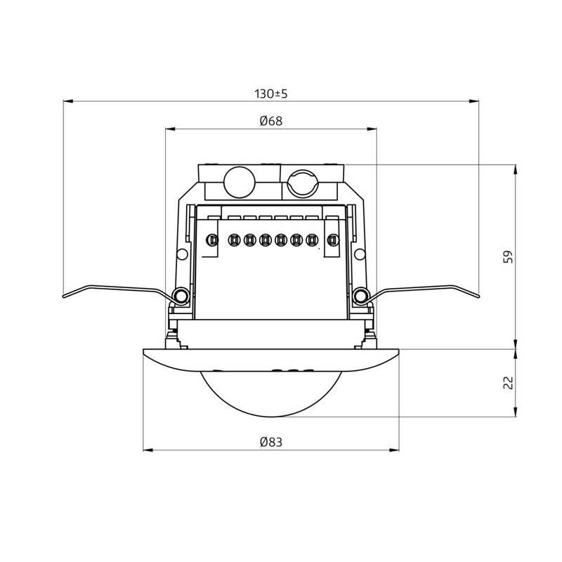 BEG Brück Electronic - Bussystem-Bewegungsmelder Präsenzmelder PD2N-M-DACO DALI-2 DALI