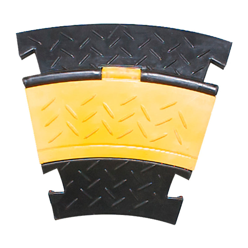 Walther Werke - Aufboden-Leitungsführungskanal Kabelbrücke Bogen 39870021 250x48mm, 30 Grad
