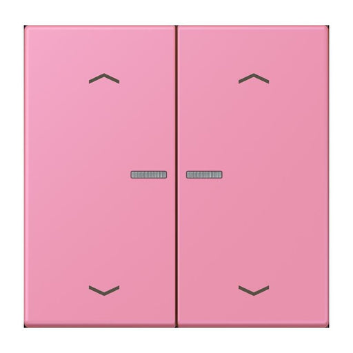 Jung - Bedienelement intelligent Taster mit Pfeilsymbolen BT LC 17102 P 246 rose vif
