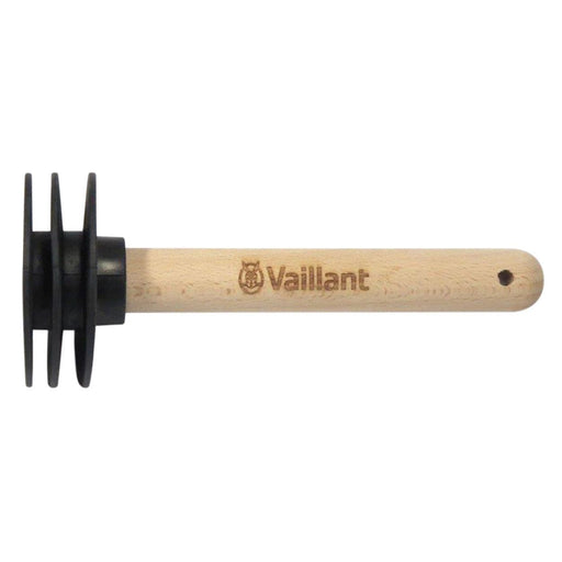 Vaillant - Blindabdeckung für Kanalauslass Verschluss-Abgassystem 0010044784 DN 80