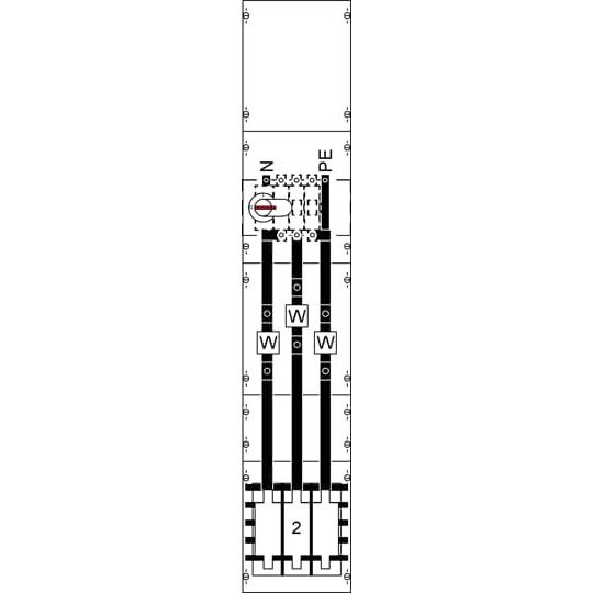 Striebel&John - Zählerfeld Wandlerfeld komplett KA4038 BH5, SS