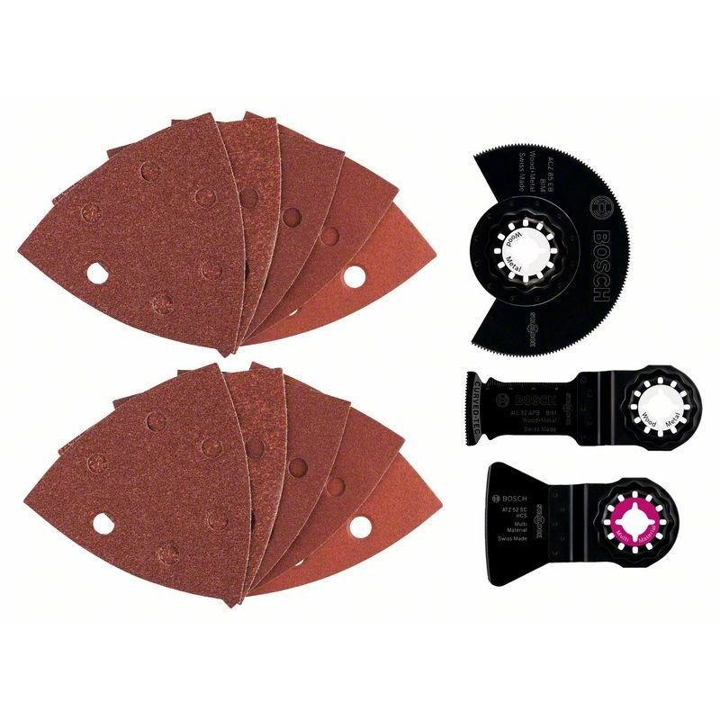 Bosch Power Tools - Werkzeugset Starlock-Set 2609256977 Universal, 13-tlg  − 1 Stück