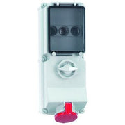 Bals Elektrotech - CEE-Steckdose abschaltbar, abgesichert (IEC 60309) Wandsteckdose abschaltbar 179 abgesichert 63A 5p