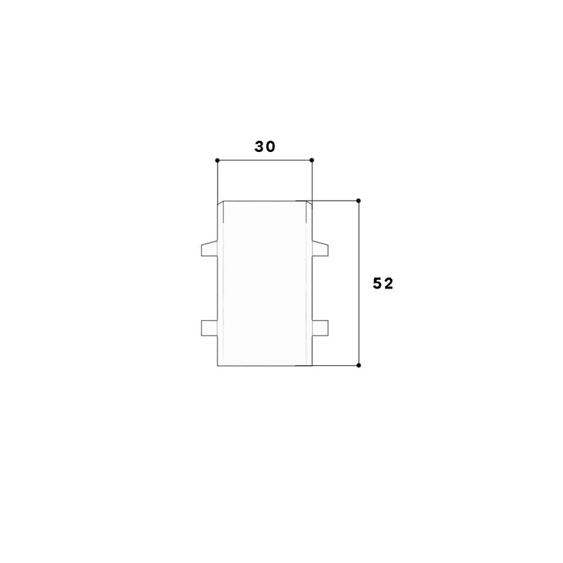 GGK - Kupplung für Sockelleistenkanal SL-Kupplung 20x50 cws 14943