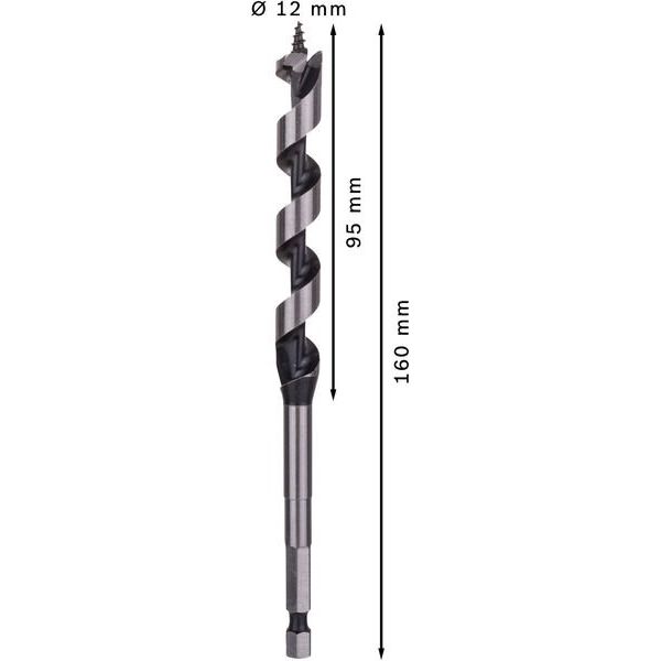 Bosch - Bohrer Holzschlangenbohrer 2608585699 PRO Wood