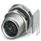 Phoenix Contact - Rundsteckverbinder, feldkonfektionierbar (Industriesteckverbinder) Einbausteckverbinder SACC-DSI-M8F#1424239 − 20 Stück
