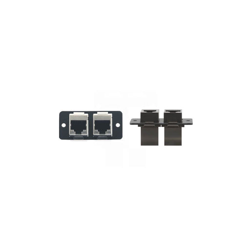 Kramer - Kommunikationstechnik-Adapter Wandplatten-Einsatz W4545(B) schwarz