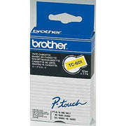 Brother - Schriftband Schriftbandkassette TC-691 BF.gelb/DF.schwarz