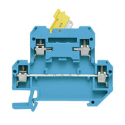Weidmüller - Trenn- und Messtrenn-Reihenklemme Klemme DKT 4/35 BL Schraubanschl.,4mm² − 50 Stück